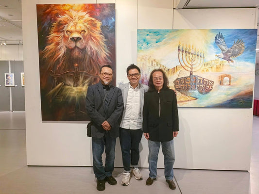 中央圖書館有畫展 *藝術家搖籃生命樹聯展2* 07022026