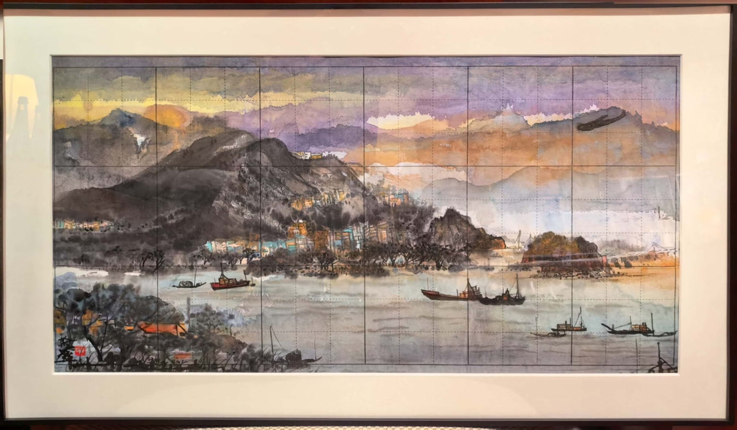 Impression of the sky above Lantau Island Airport 大嶼山機場上空印象