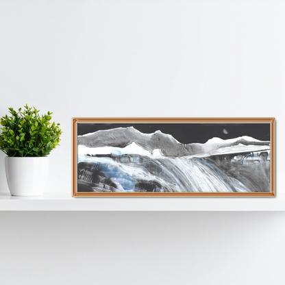 Moonlit Cascade: A Thousand Horses Roa, 夜瀑奔流萬馬嘶