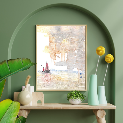 Whispers on Azure Waters, 蔚蓝水面上的低语