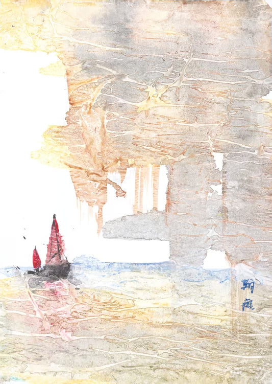 Whispers on Azure Waters, 蔚蓝水面上的低语